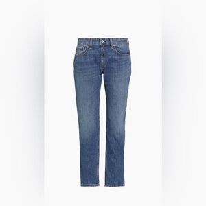 rag & bone Dre Low Rise Slim Boyfriend Straight Blue Jeans